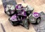 Polyhedral 7-Dice Set CHX26432 - Gemini Purple-Steel/White